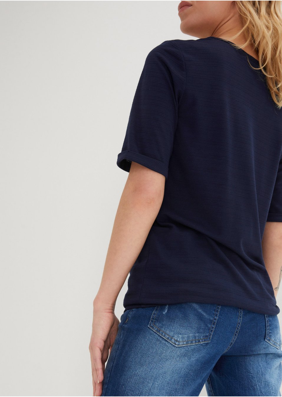 T-shirt à dentelle