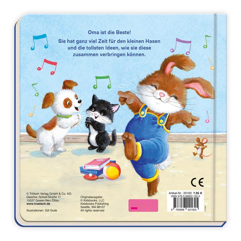 Trötsch Pappenbuch mit Reimen Oma ist die Beste!