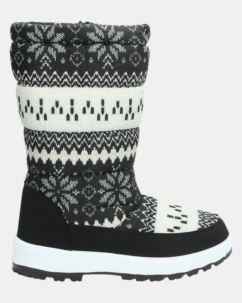 Snow Fun Snowboots  - zwart