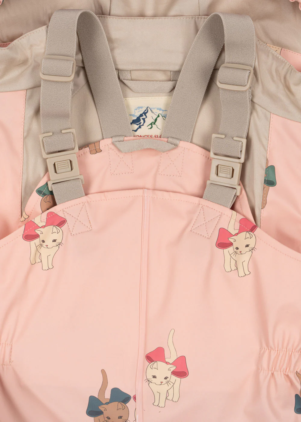Rainy palme regnsæt - bow kitty pink - 12M