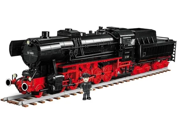 COBI DR BR 52 Steam Locomotive, Byggesten, 10 År, 2476 stk