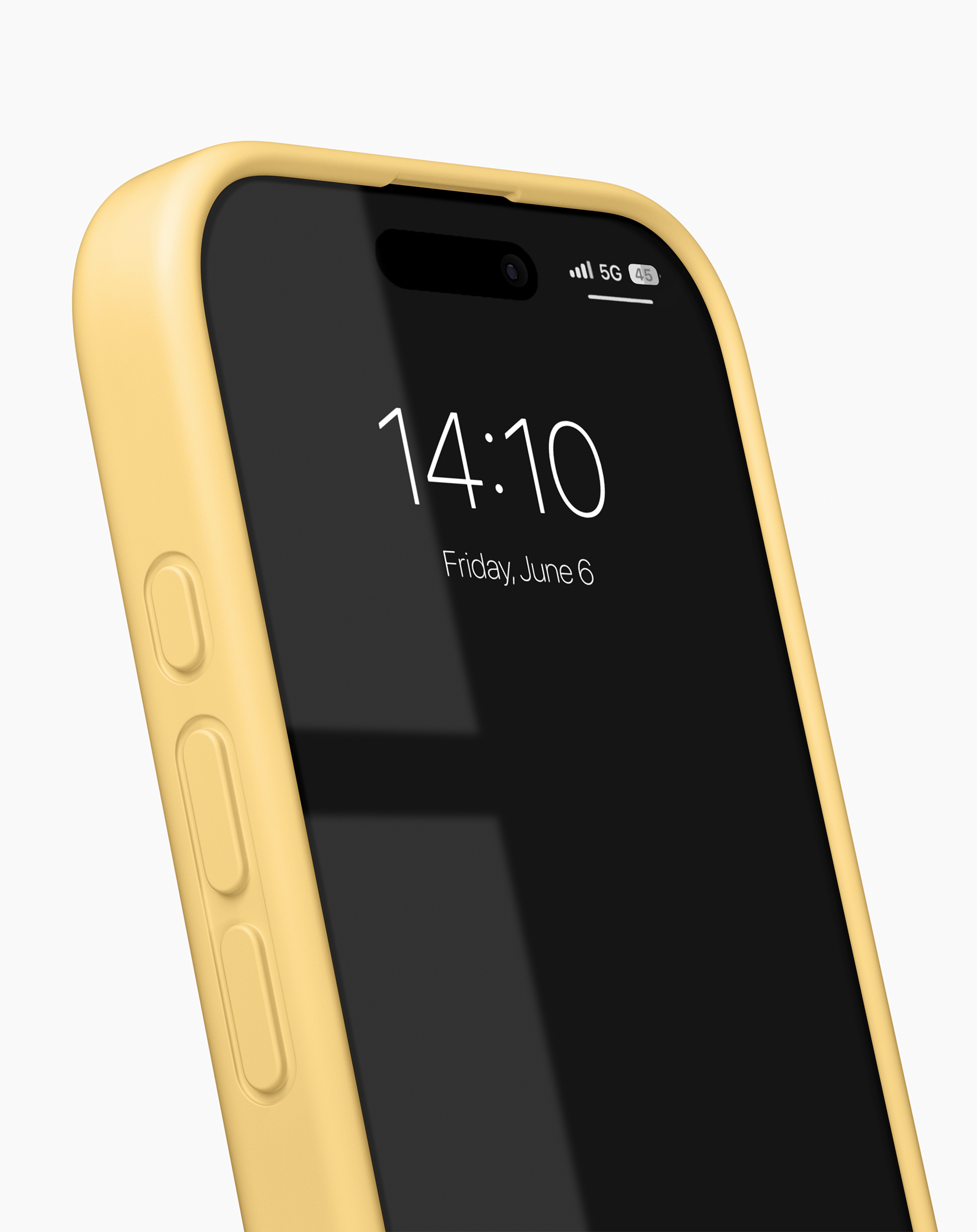 iPhone 16 MagSafe Silikon Hülle Case Recycled (IDSIC-I2461-516) - Soft Lemon