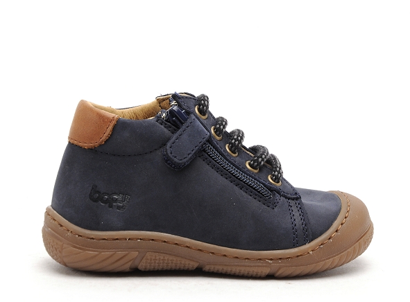 Bopy boots bottine bebe jejoc bleu