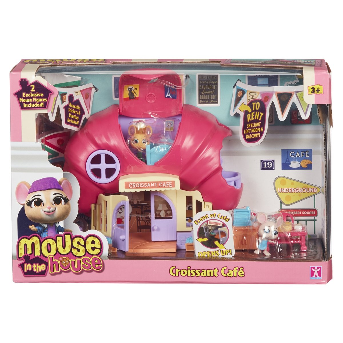 Mouse in the House - Coffret croissant café