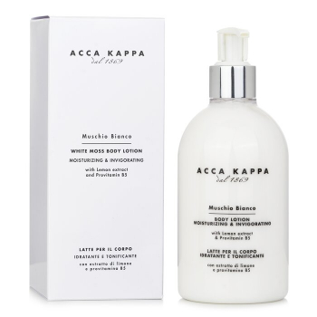 Acca Kappa Loção corporal White Moss 300ml/10.4oz