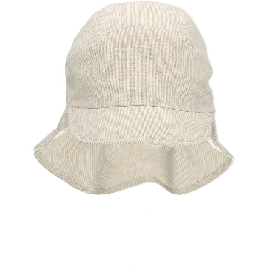Sterntaler Schirmmütze mit Nackenschutz beige