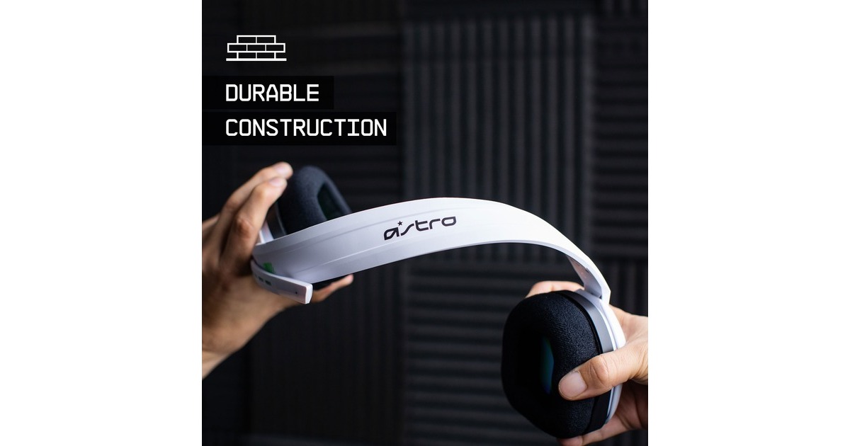 ASTRO GamingA10 headset over-ear gaming headset  (Wit/blauw, PlayStation 4, Xbox One, pc)