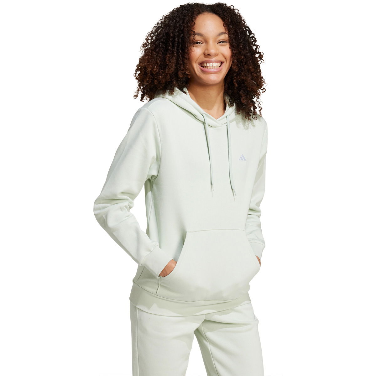 adidas Small Logo Feel Cosy Hættetrøje Dame