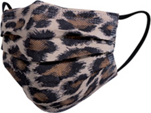 TIMASK Einweg Medizinmaske Typ llR-Timask Leopard, 50 Stück
