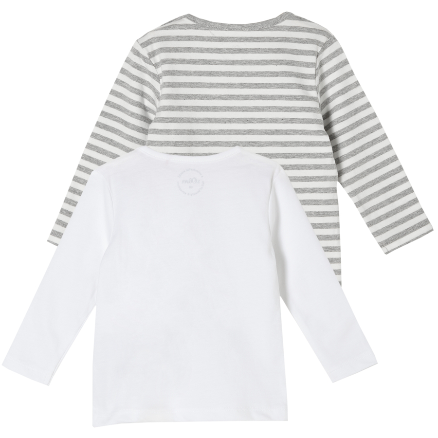 s.Oliver Langarmshirt Multipack greywhite