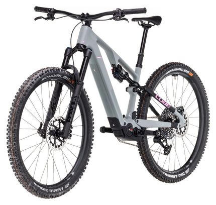 VTT Électrique Tout-Suspendu Cube AMS Hybrid One44 C:68X TM 400X Sram GX Eagle AXS 12V 400 Wh 29'' Gris Vert Swamp 2025
