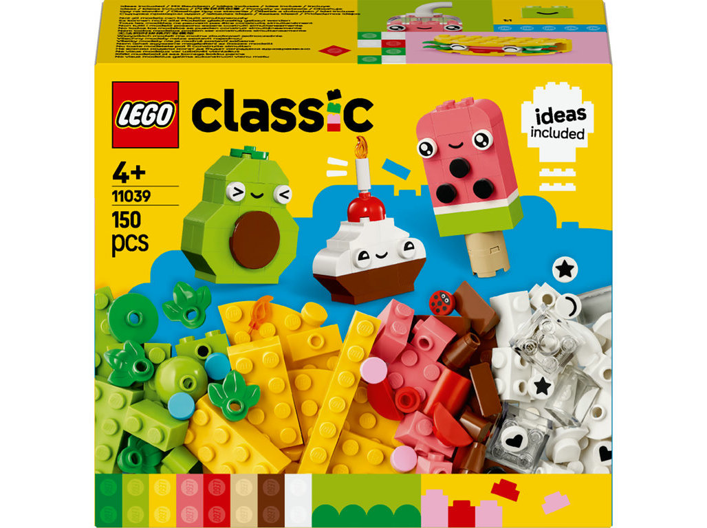 AMIGOS ALIMENTOS CRIATIVOS LEGO CLASSIC