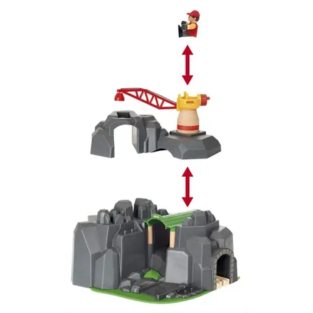 BRIO Große Goldmine mit Sound-Tunnel