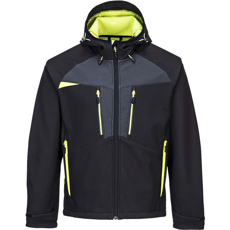 Portwest DX4 softshell jack XL zwart