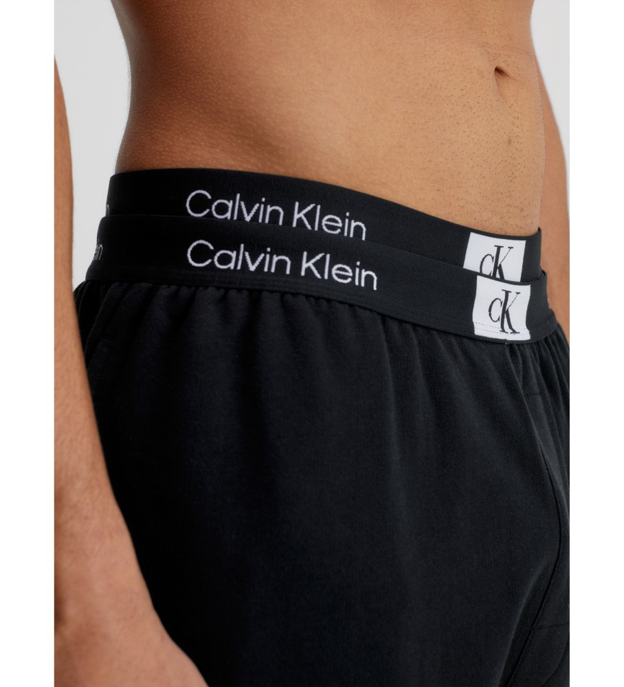 Calções de pijama Calvin Klein Ck96 pretos