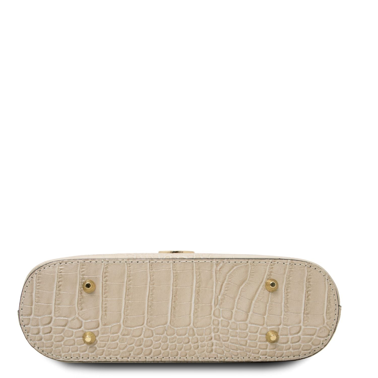 TL142510 – Croque – Croc print leren Handtas