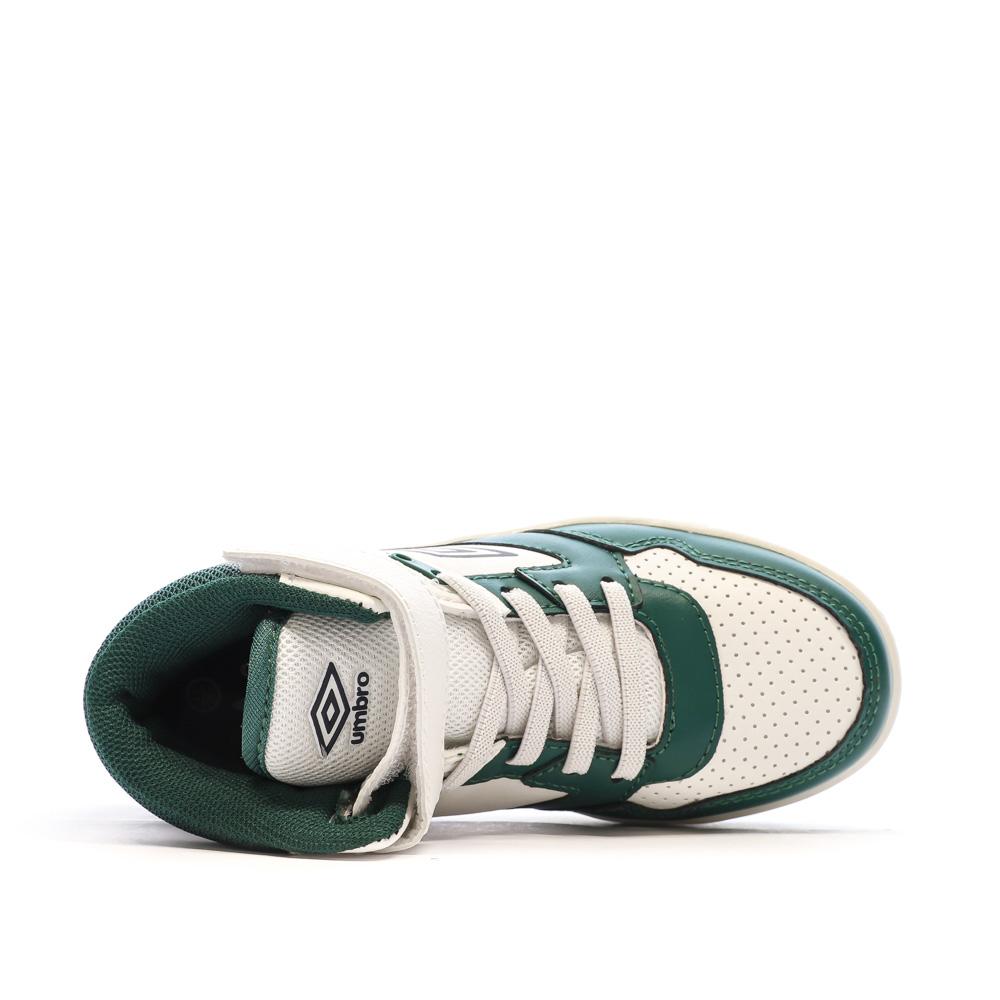 Umbro Baskets Vertes/Blanches Garçon Rouge Umbro Olly Vlc