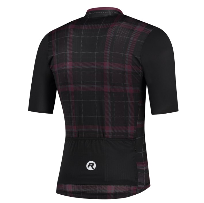 Rogelli Style Jersey - Sort/Bordeaux