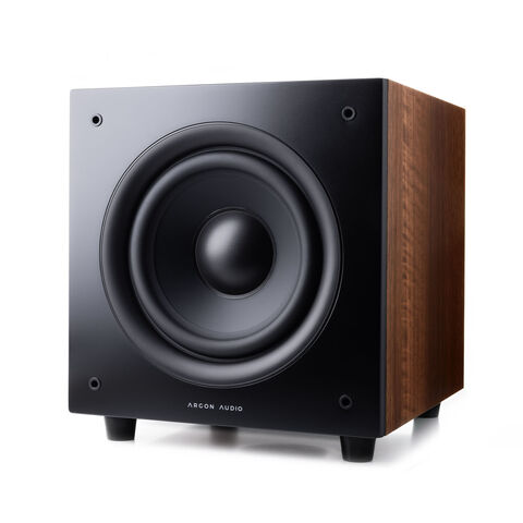 Argon Audio MALMÖ SUB 6 – ultracompacte 6”-subwoofer Hout