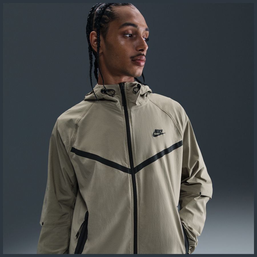 Nike Veste Tech Woven FZ - Vert/Noir