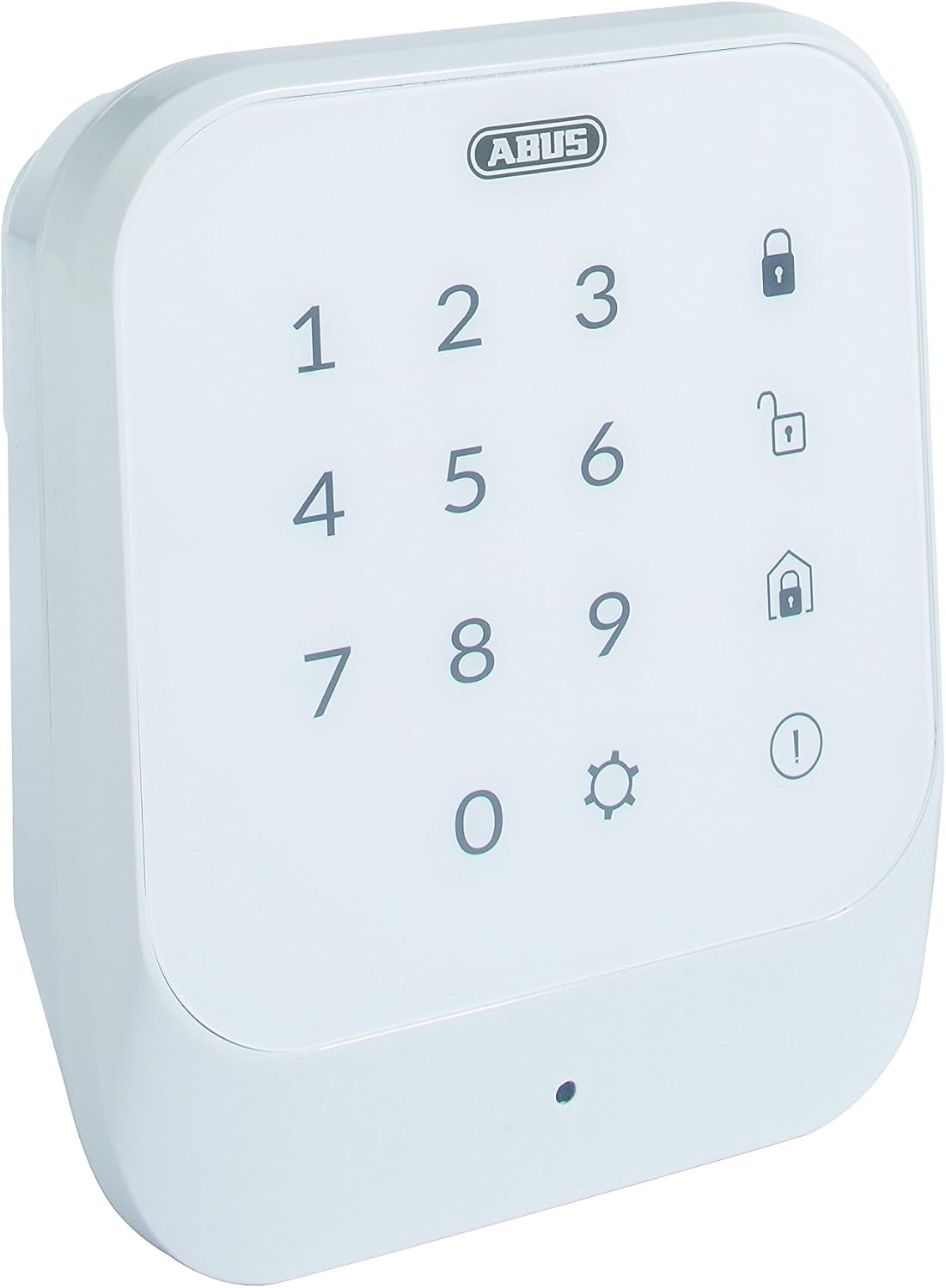 ABUS Funk-Tastatur Smartvest zur De- und Aktivierung der Funk-Alarmanlage | Code oder RFID Chip | weiß & Öffnungsmelder Smartvest für Funk-Alarmanlage | verwendbar an Türen und Fenster | weiß