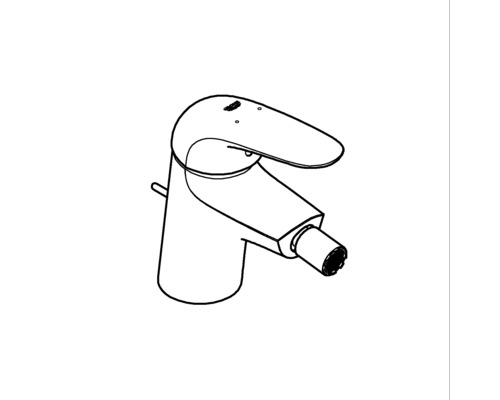 GROHE bidetmengkraan EUROSTYLE chroom 23720003