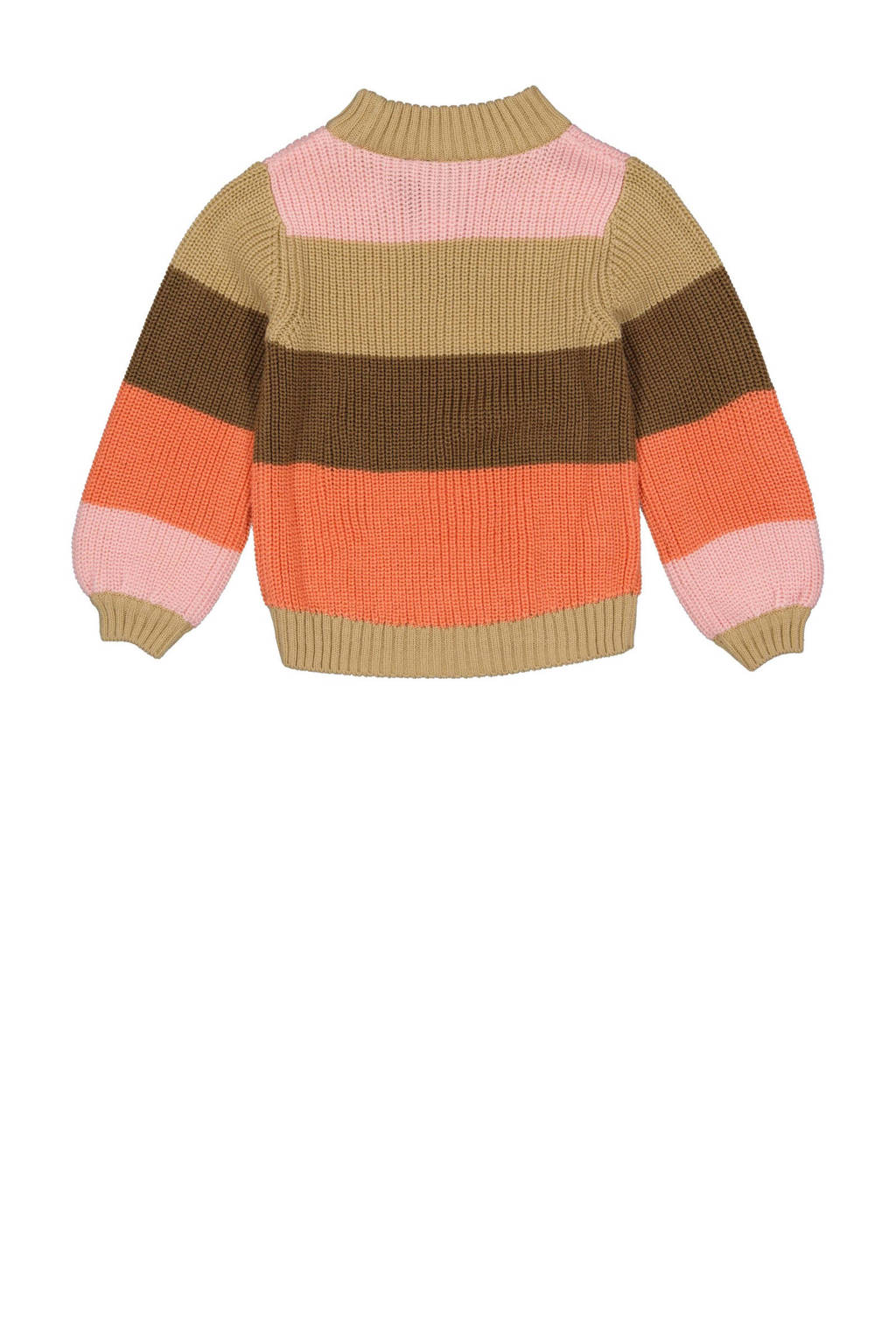 Quapi gestreepte sweater AMELIE oranje
