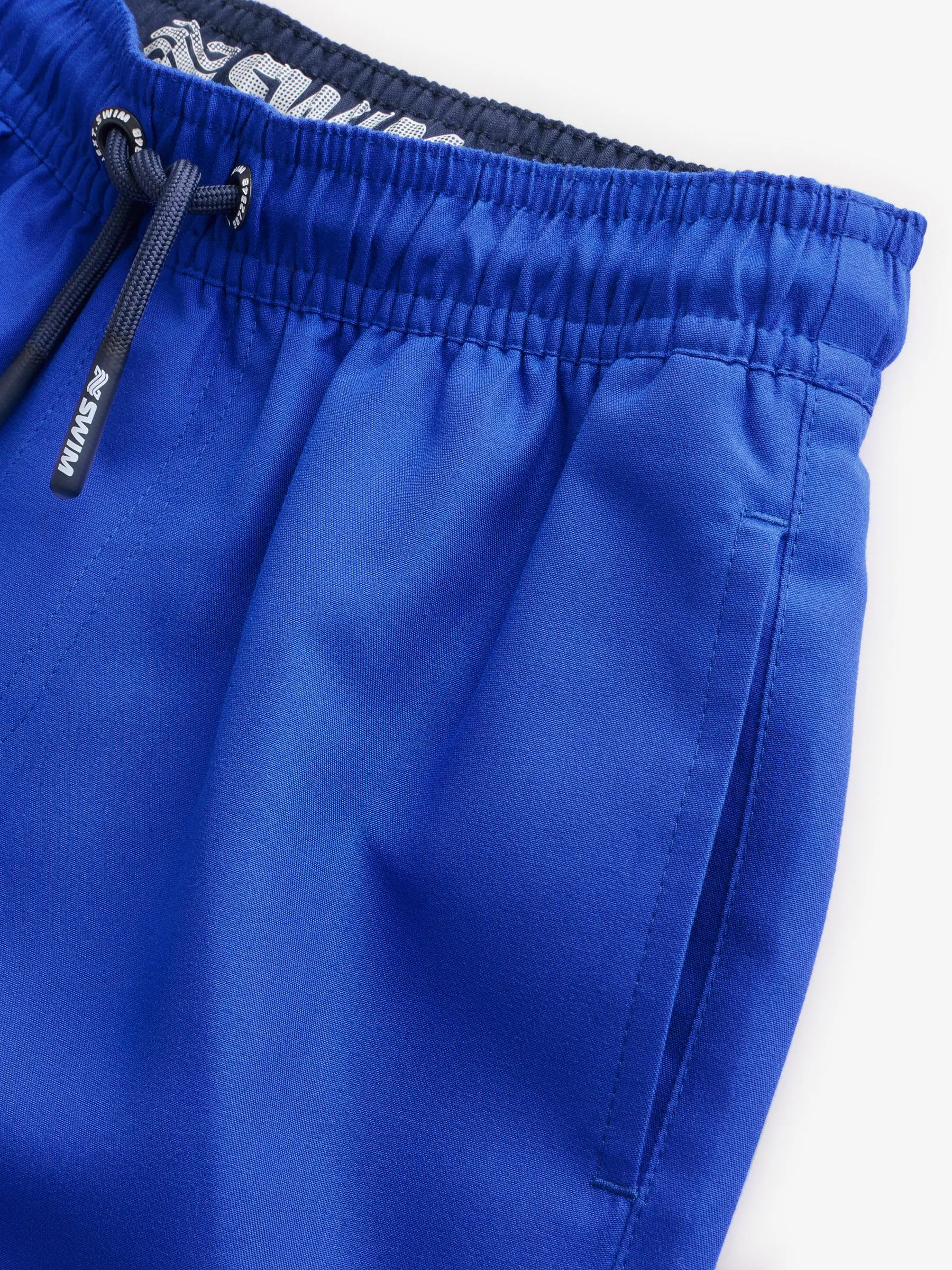 Kobaltblauw en marineblauw - Set van 2 zwembroeken (1.5-16jr)