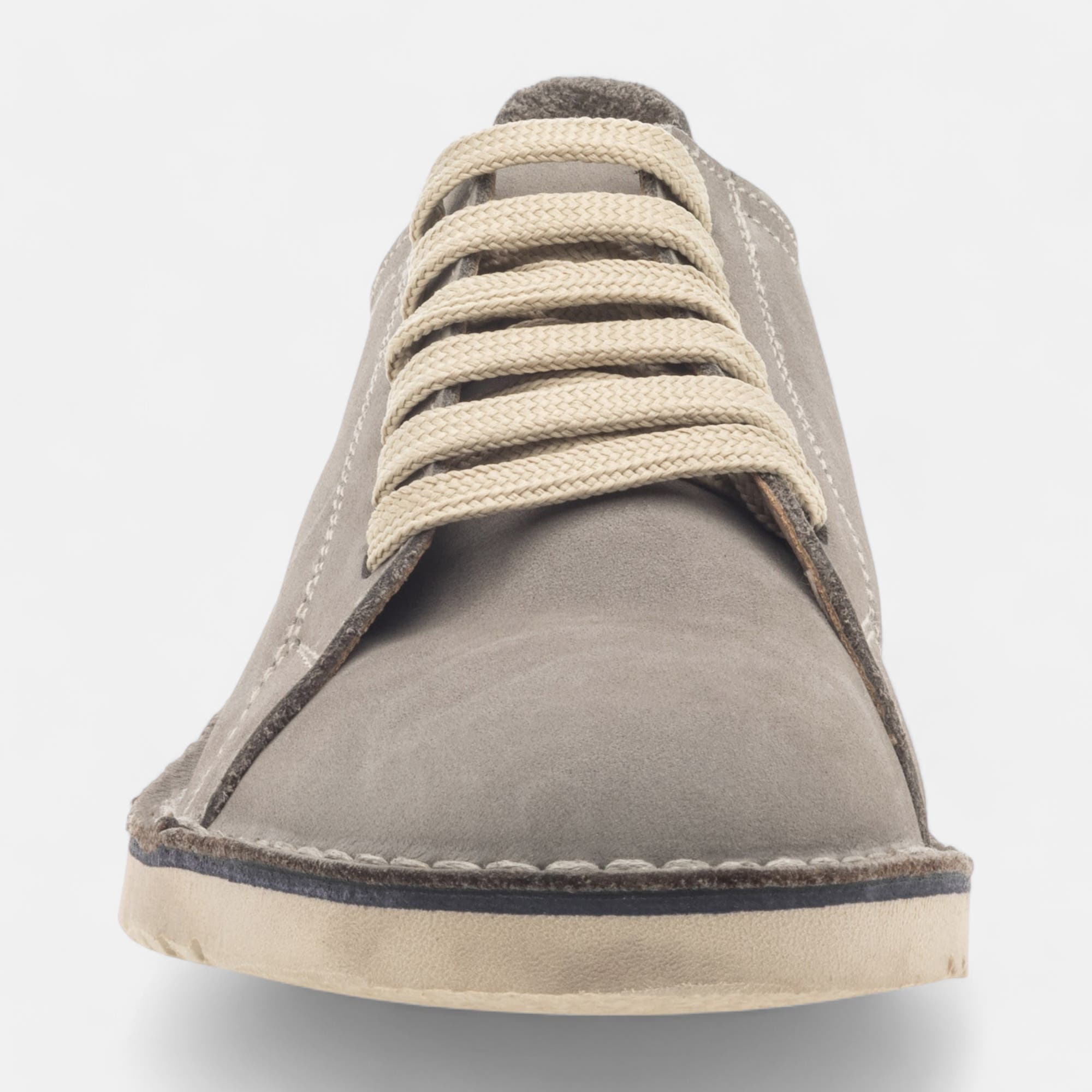 Derbies Homme en cuir gris