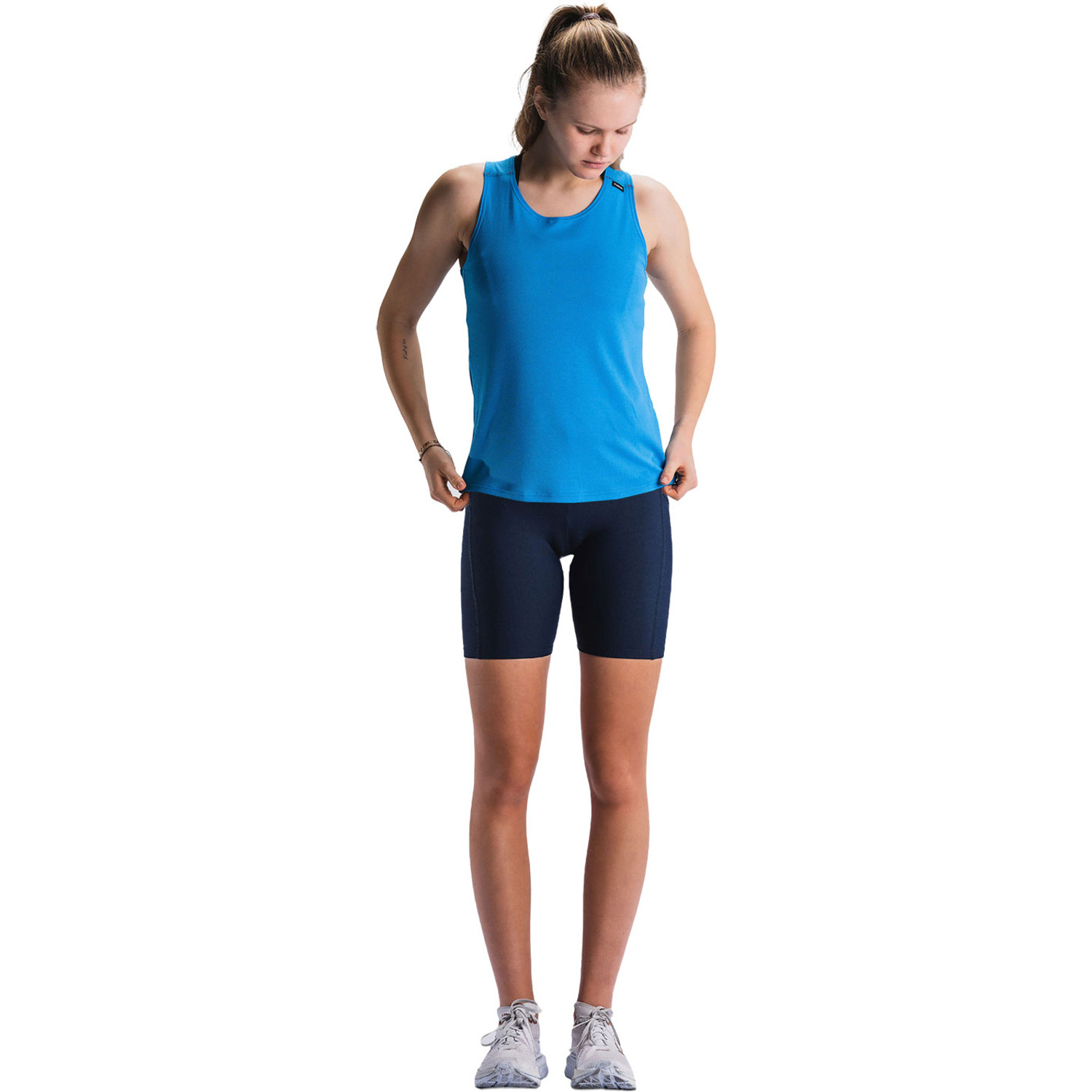 Fusion Run Singlet Korte Legging Set Dames