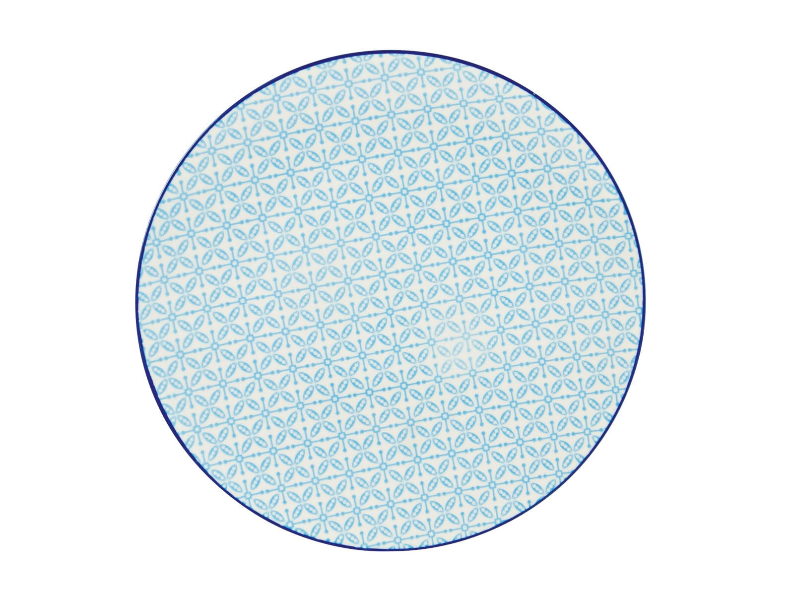 CreaTable Speiseteller MEDITERRAN 4er Set 27 cm blau