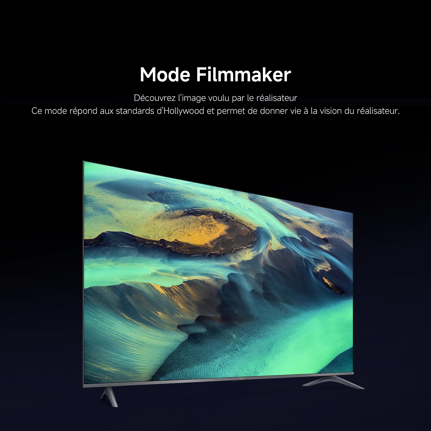 XIAOMI TV F Pro 65, 165 cm (65 Pouces), 4K UHD QLED, Smart TV, Fire TV, Contrôle Vocal Alexa, HDR10+, Mode Game Boost 120Hz, MEMC, 2Go+32Go, Compatibl