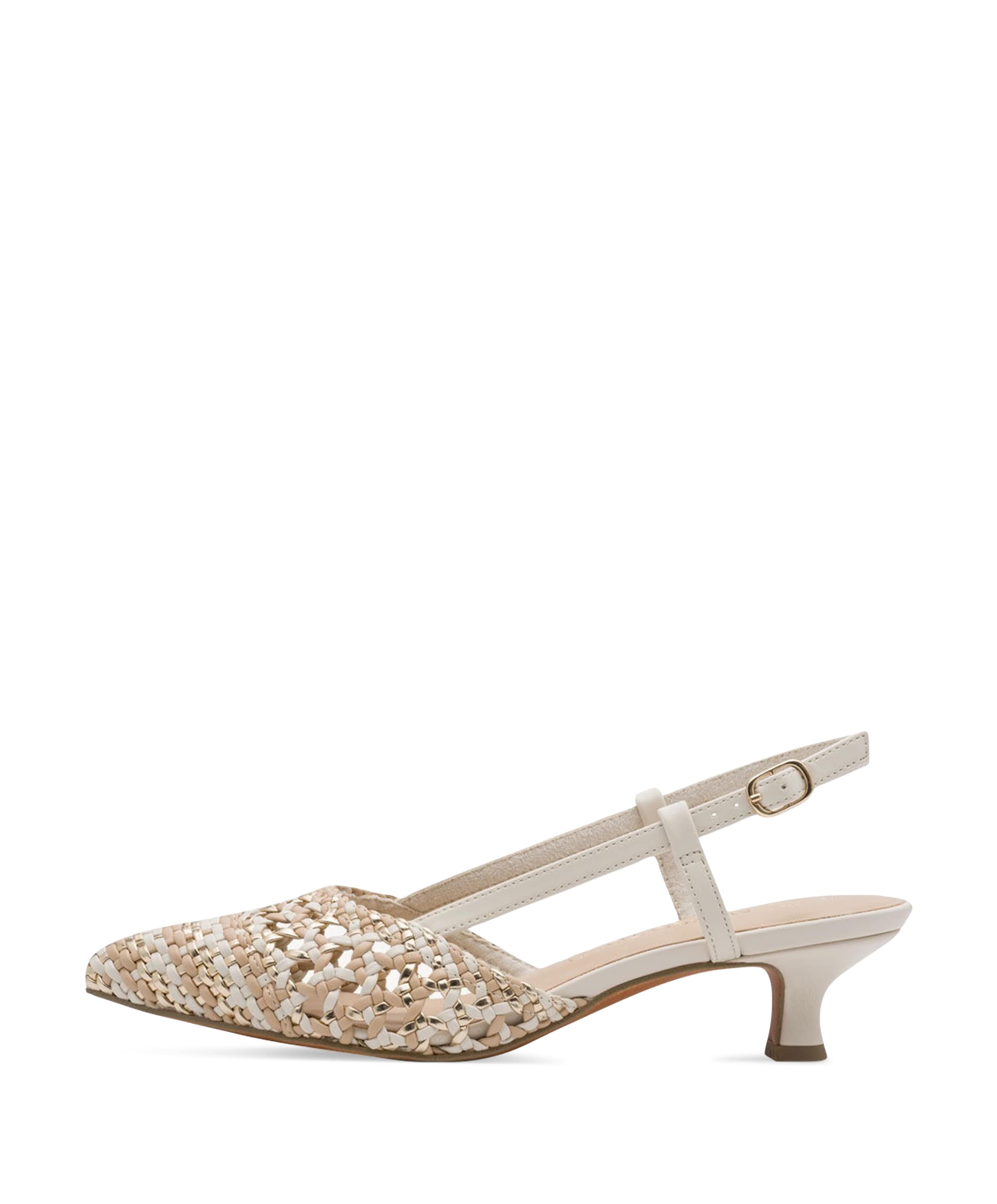 Marco tozzi dames slingbacks beige