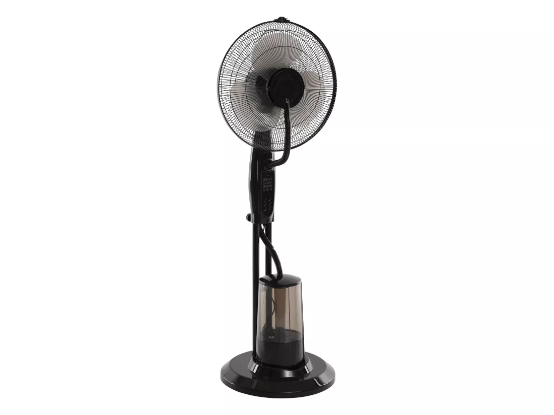 Ventilateur brumisateur 75W Noir Atmosphera