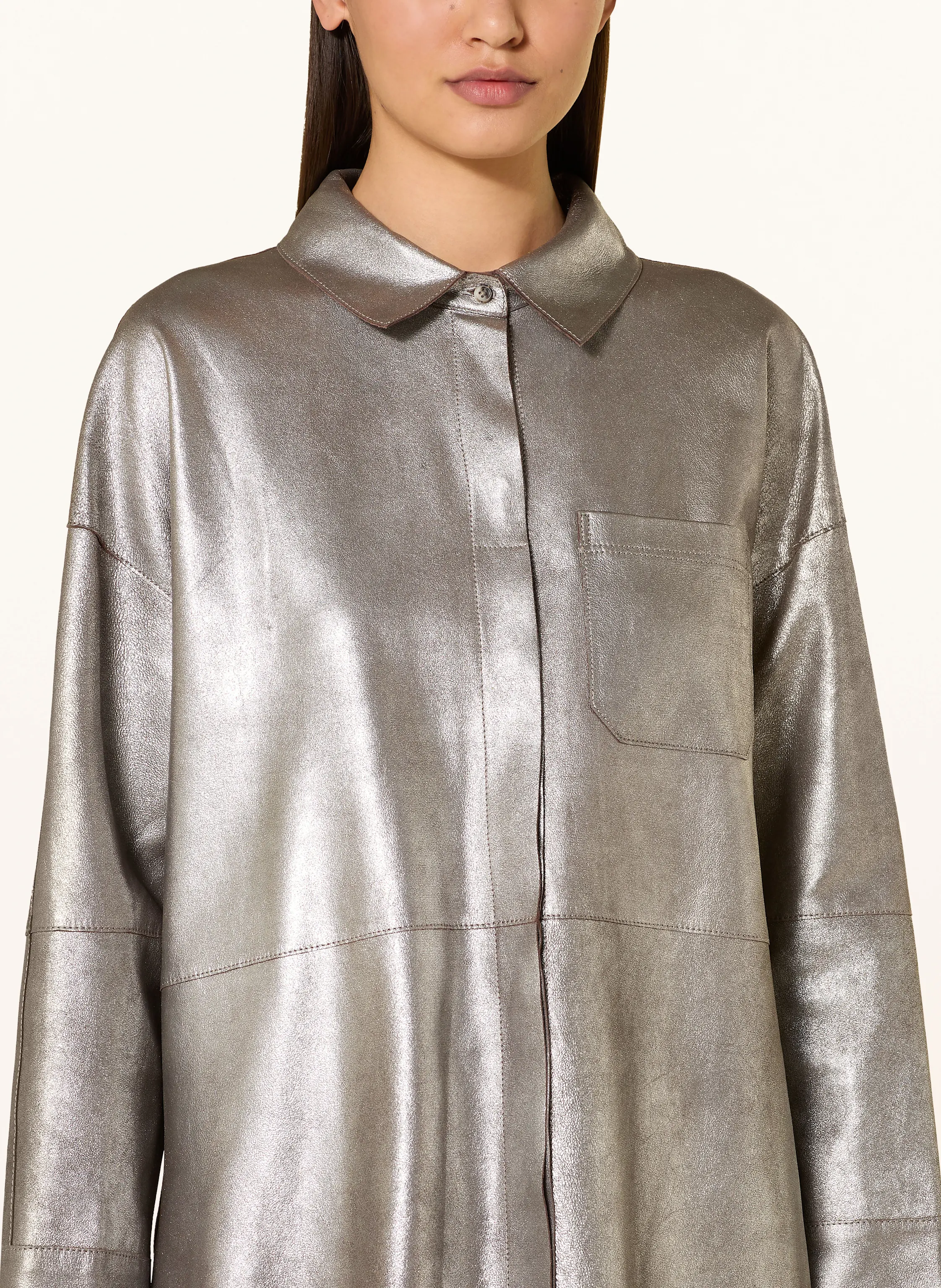 OAKWOOD Jacke in Lederoptik