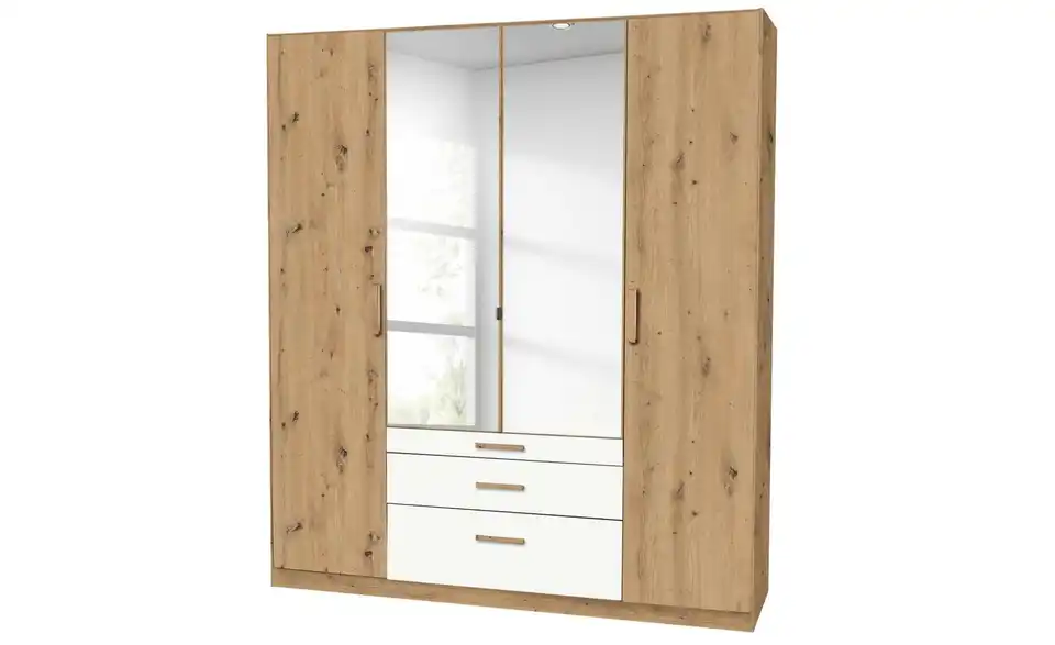 Drehtürenschrank Mosbach 4 Stück 181 cm