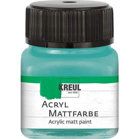KREUL Acryl Mattfarbe Türkis 20 ml