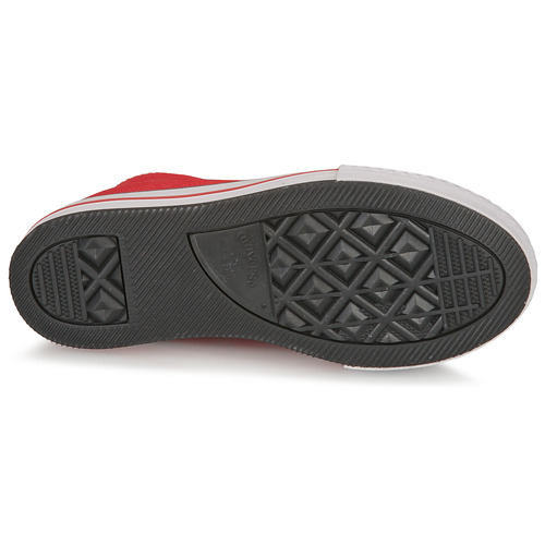 Converse - YOUTH CONVERSE CHUCK TAYLOR ALL STAR EVA LIFT PLATFORM RETRO DEN - Rouge