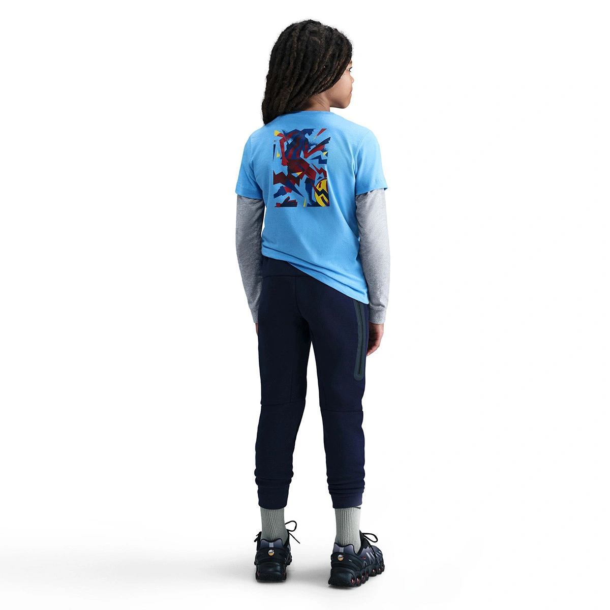 T-Shirt Nike FC Barcelona Fanswear 2025-2026 Criança