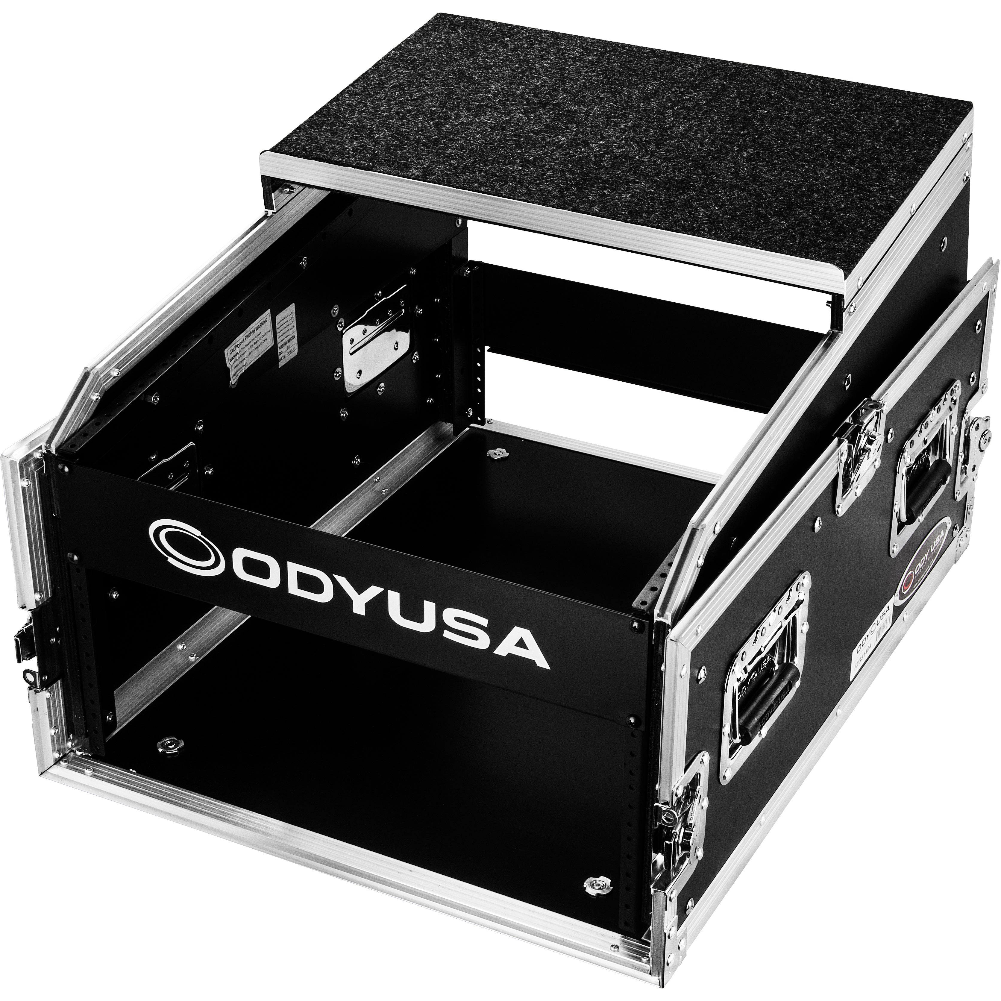 Odyssey FZGS1404 Pro Combo Rack Case met laptopplatform