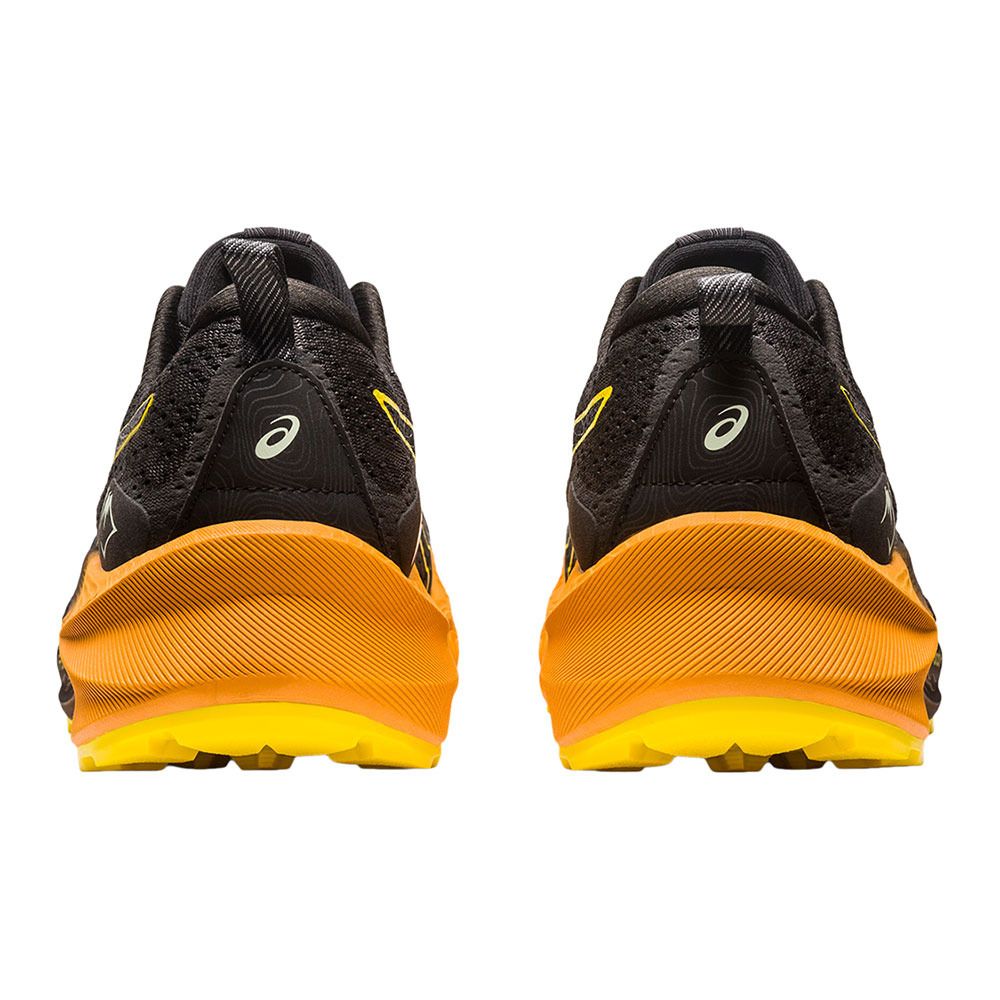 Asics TRABUCO MAX 2 - Chaussures trail Homme black/golden yellow