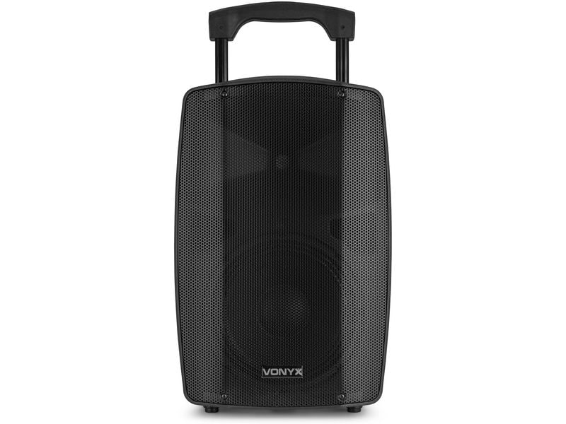 Vonyx Musik-System VSP200 Schwarz Mobiles Soundsystem mit Bluetooth und Funkmikrofon