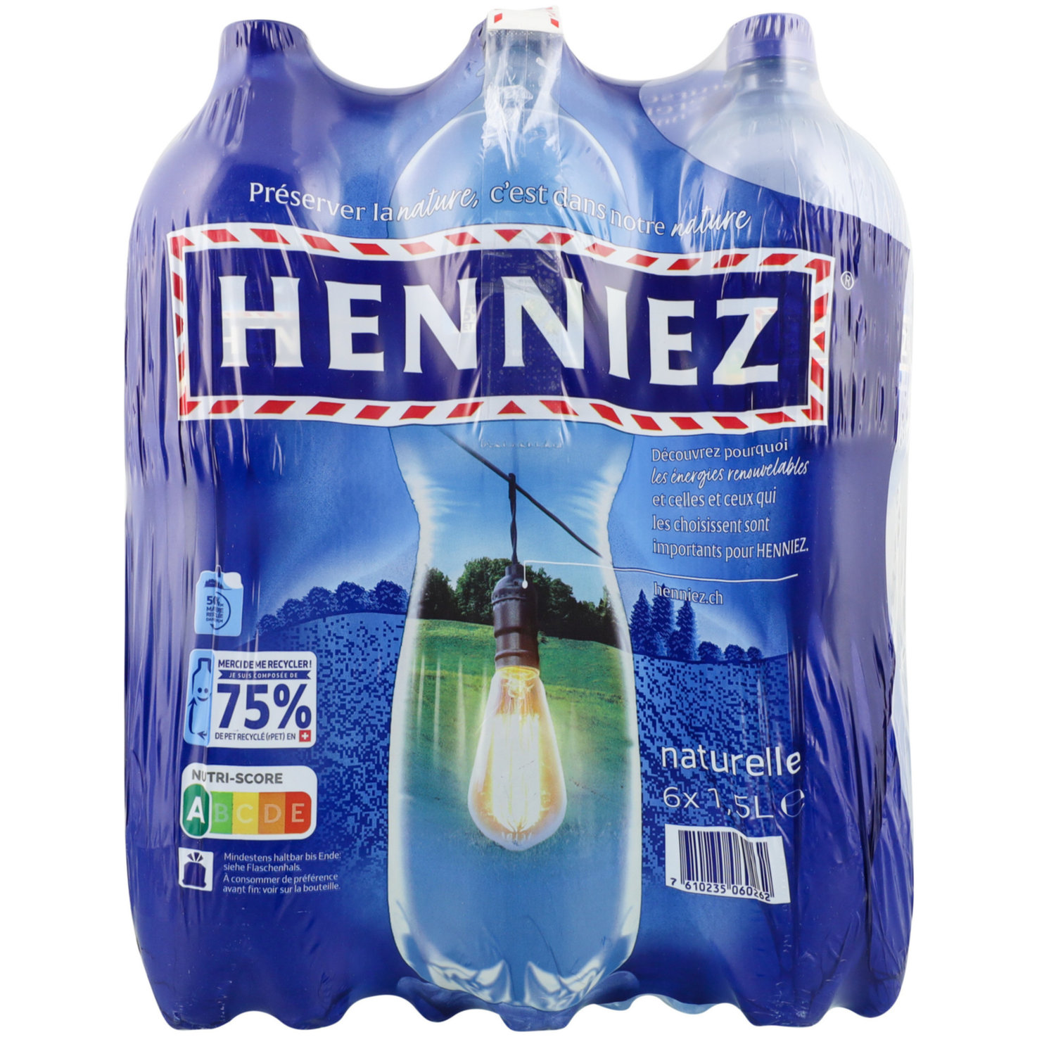 Henniez Blau Mineralwasser ohne Kohlensäure 6x1.5l