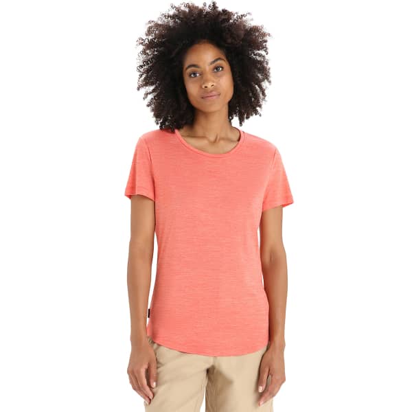 T-shirt randonnée ICEBREAKER W SPHERE II SS TEE VIBRANT EARTH HTHR