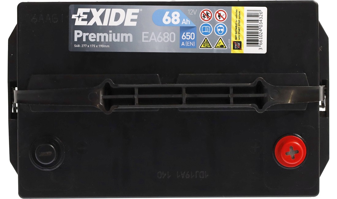 Batteri 12V 68Ah