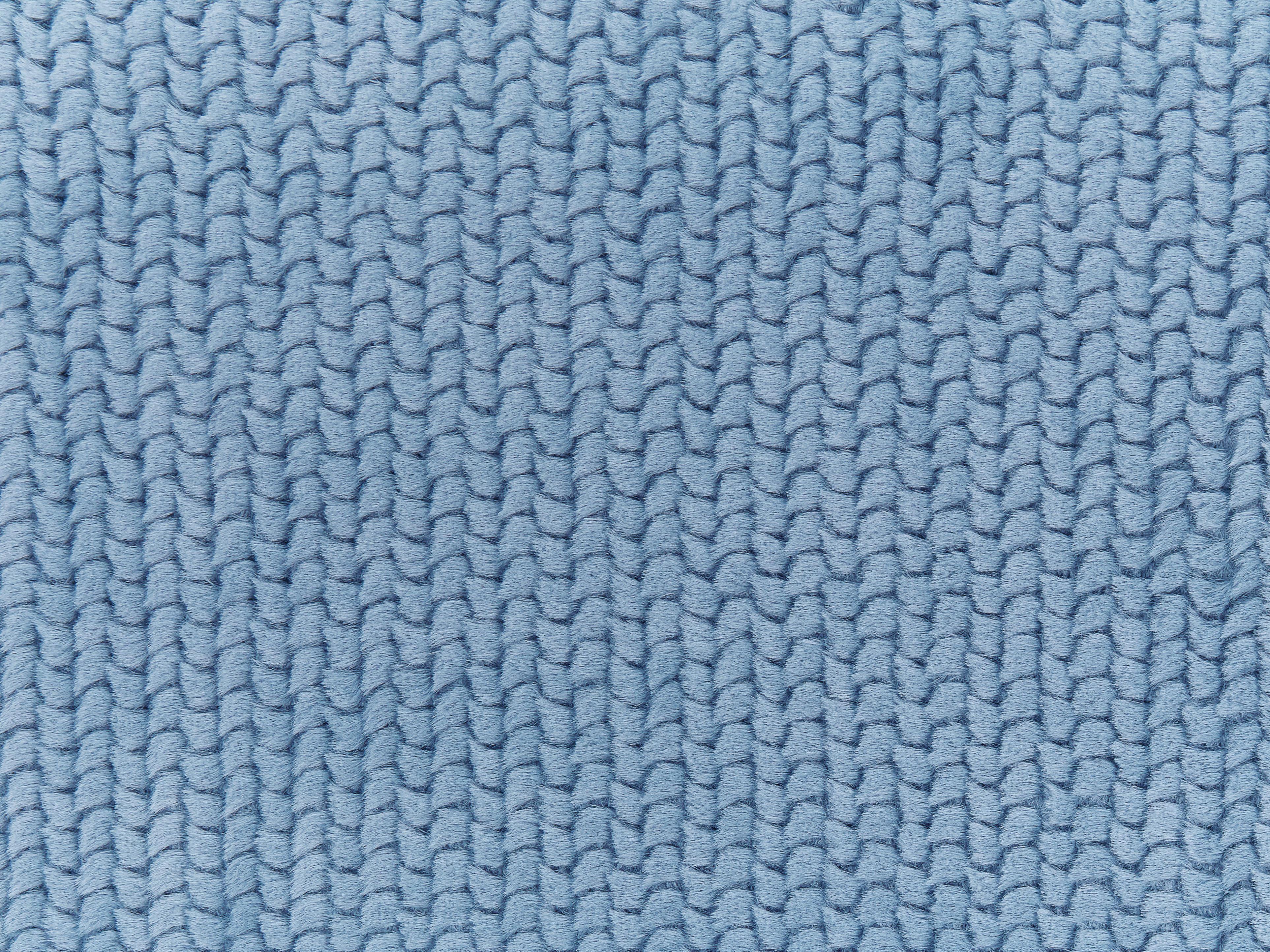 Plaid BJAS 200 x 220 cm Blauw