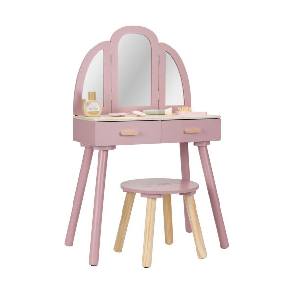 Little Dutch Kaptafel – Hout – Pink