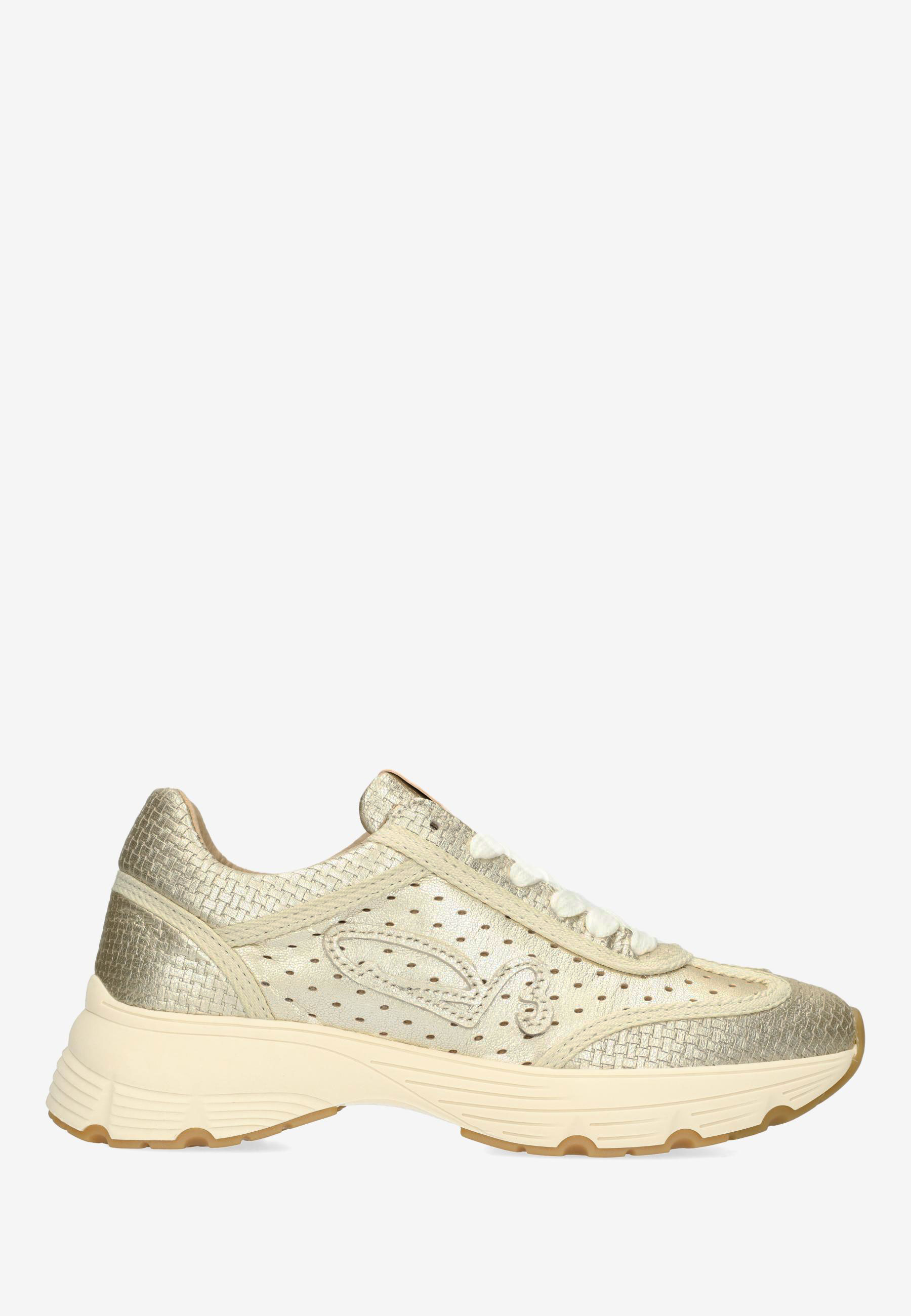 MARIOLA RAFFI Sneaker metallic Gold