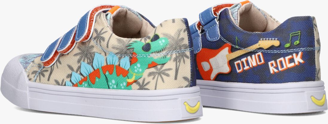 GO BANANAS beige go bananas lage sneakers dino