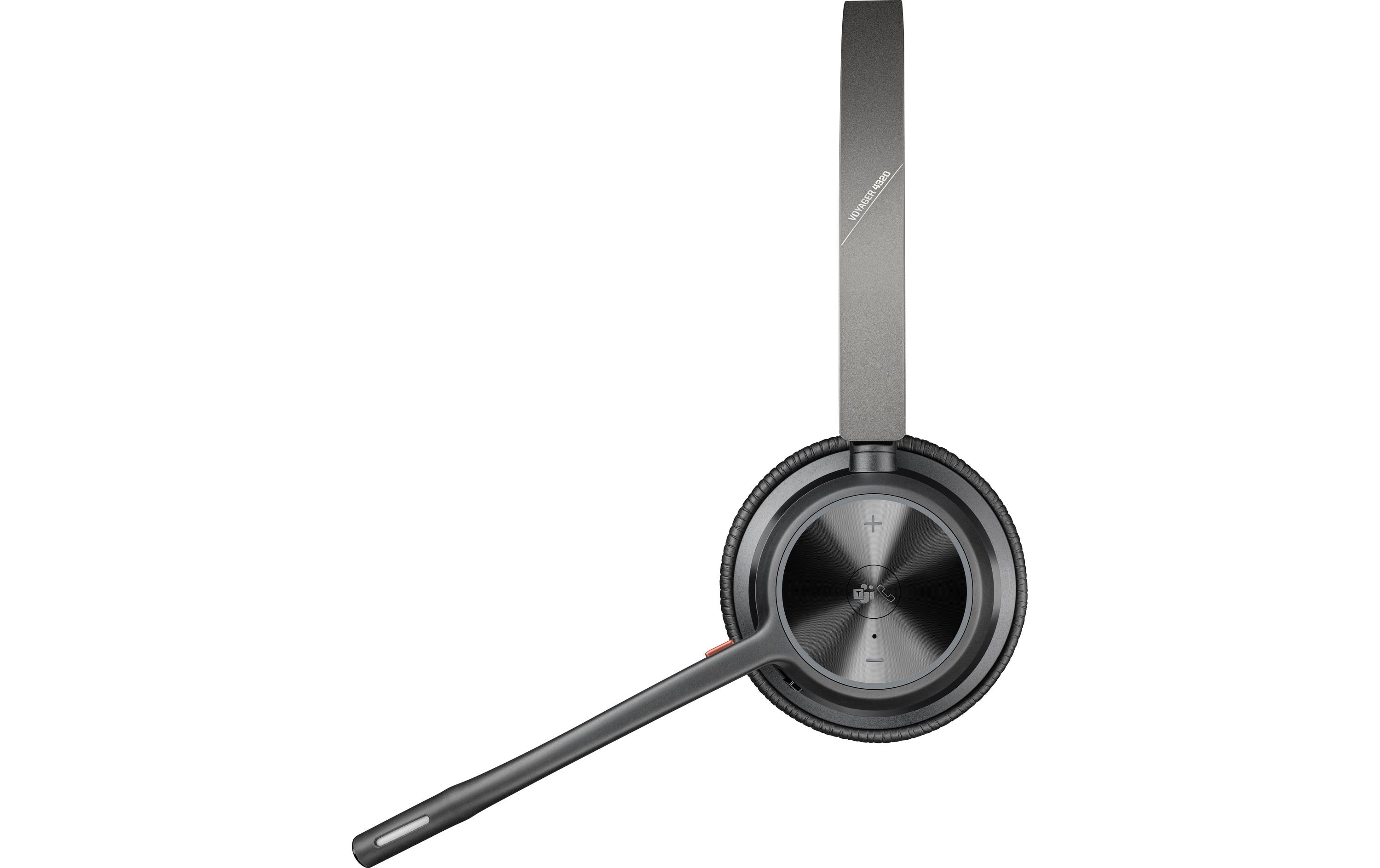 Headset Poly Voyager 4320 MS Duo USB-C, ohne LadestationPoly Voyager Bluethootbüro-Headsets